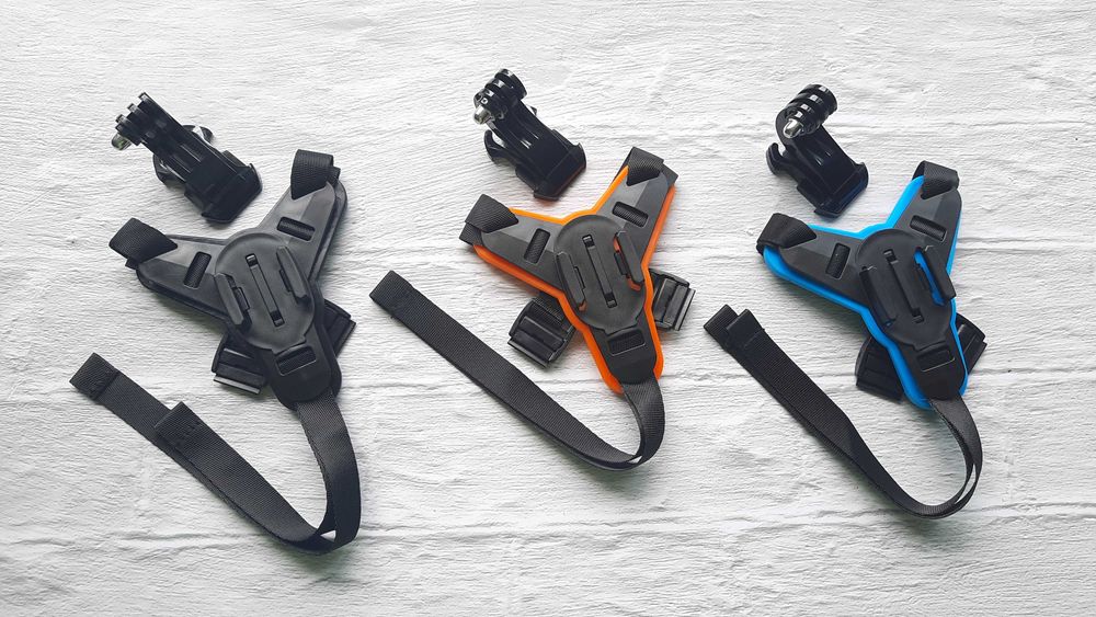 Крепление на мото шлем / кріплення на шолом для экшн камер GoPro Sony