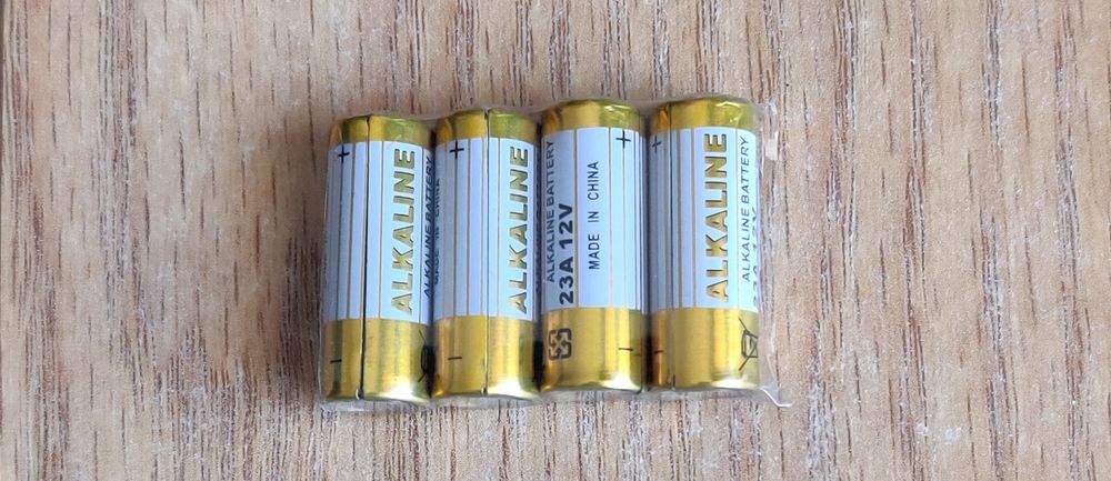 Pilha 23A Alcalina - comando de portões