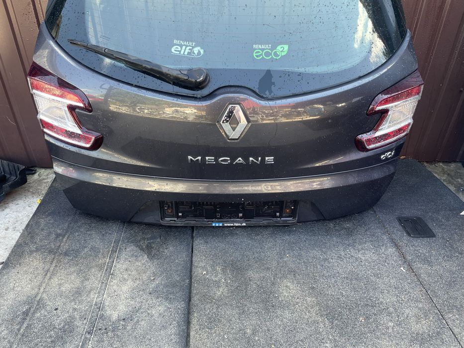 Ляда кришка багажника Renault Megane 3 колір Teb66