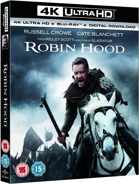 ROBIN HOOD 4K + blu ray wer. POLSKA 2 wer filmu