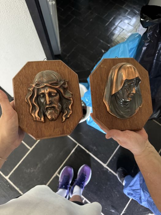 Figuras maria e jesus
