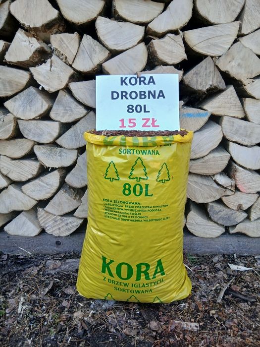Kora sosnowa DROBNA 80L