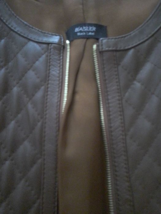 Пиджак кожаный , размер48-50