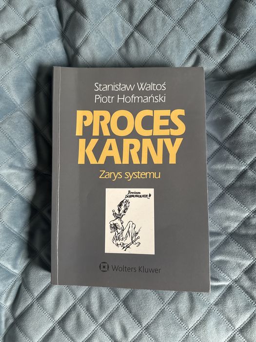 Proces karny stanisław waltoś piotr hofmański
