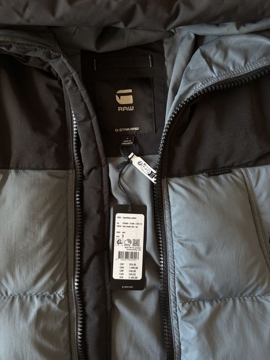 G-STAR RAW Expedition Puffer casaco para homem, tamanho S
