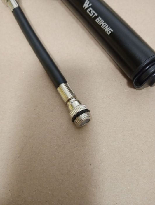 Pompka rowerowa West Biking 17cm, mini pompka.