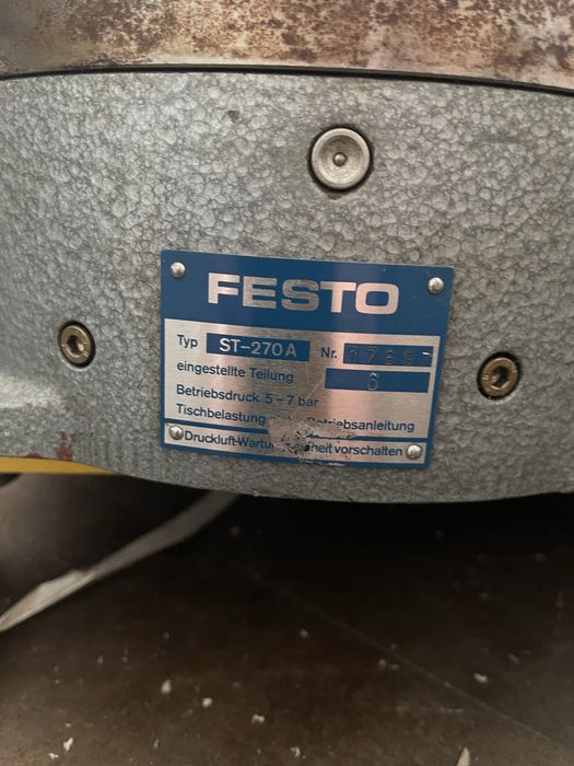 Festo st-270-a поворотный пневмо стол на 6 положений