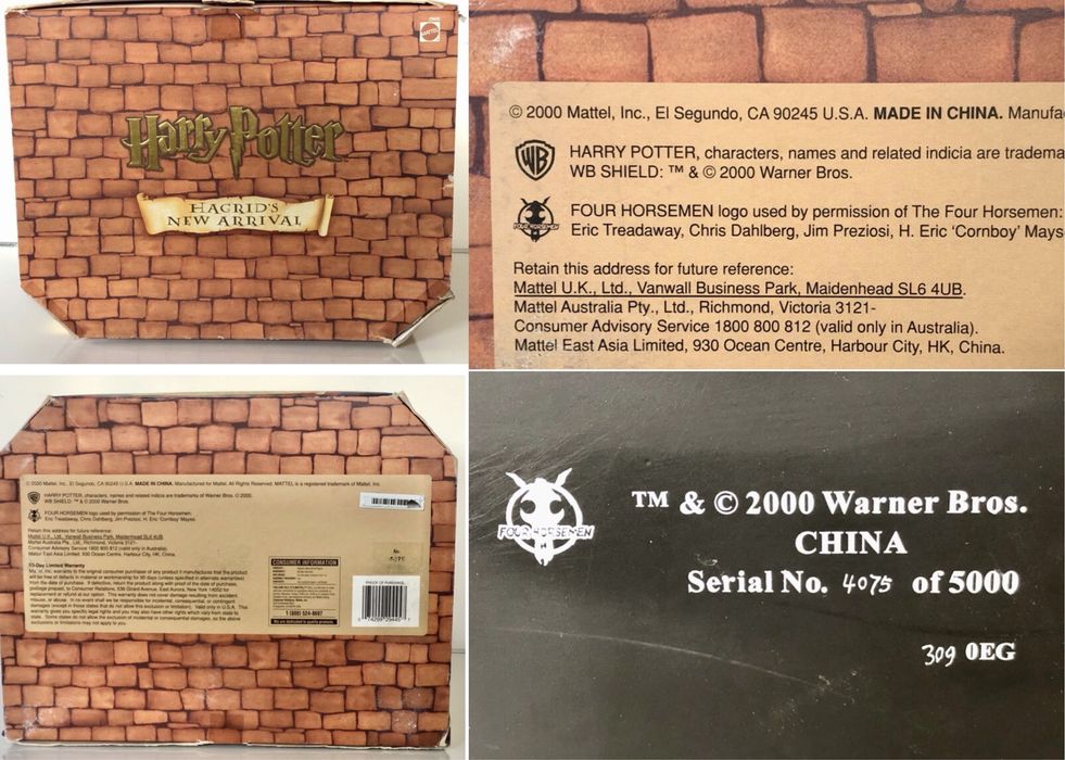 Figurka Hagrid’s New Arrival Harry Potter and the Sorcerer’s Stone