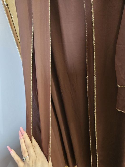 Неймовірна абая з люрексовим кантуванням