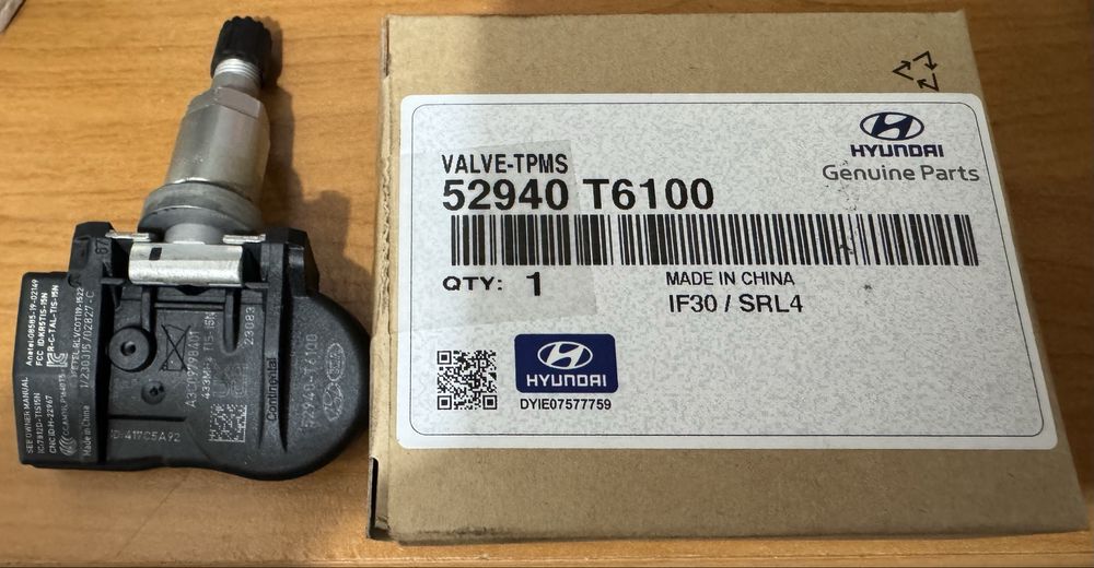 Датчики тиску у шинах Kia/ Hyundai TPMS 52940-T6100