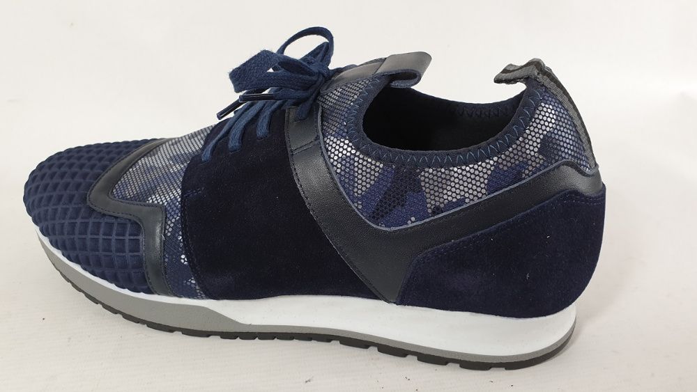 LUCIANO PARTELLI skórzane nowe ADIDASY męskie R 42