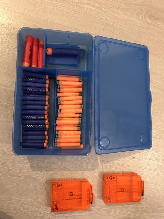 Nerf munições dimensoes