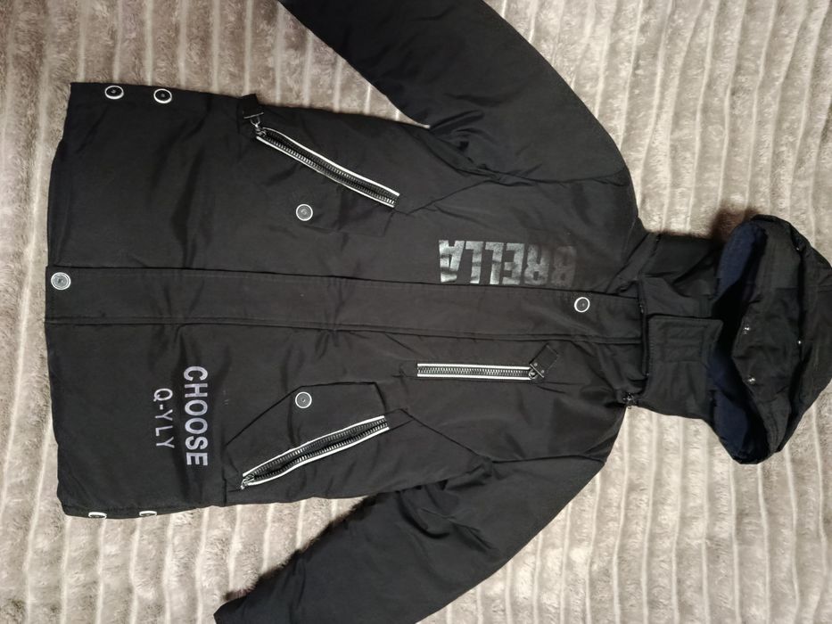 Куртка зимова на хлопчика р.122-128