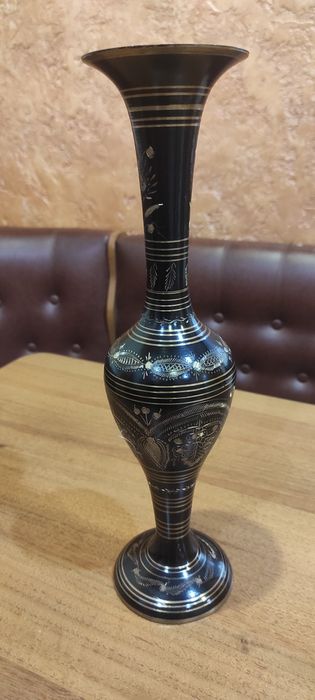 Ваза латунь,Індія