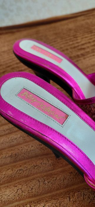 Нові вінтажні мюлі Betsey Johnson (Y2K / 2000s) — Розмір 39