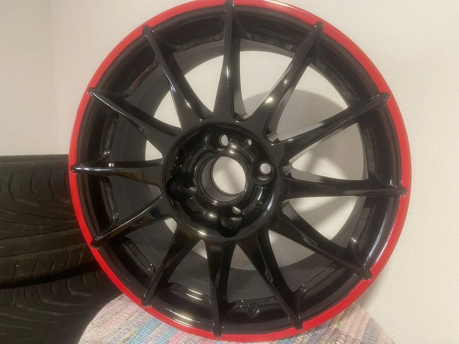Jantes Ronal R54 MCR Jetblack- Red Rim R16 ( oferta dos pneus)