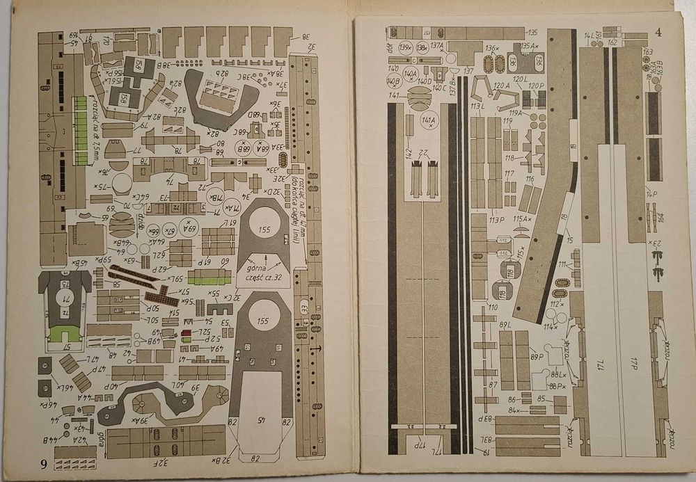 Mały Modelarz 4-5/88 Krążownik HMS Dido Stan Kolekcjonerski