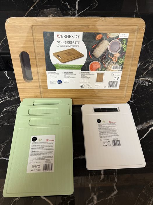 Кухонні дошки Ernesto бамбук, пластик кухонна дошка для нарізки кухні