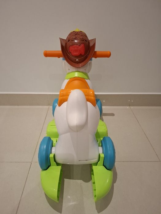 Chicco Baby Rodeo konik interaktywny jeździk bujaczek bujak 3W1