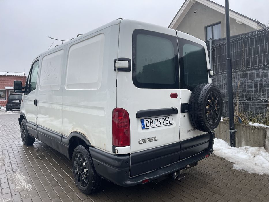 Opel Movana 2,2 diesel, klimatyzacja