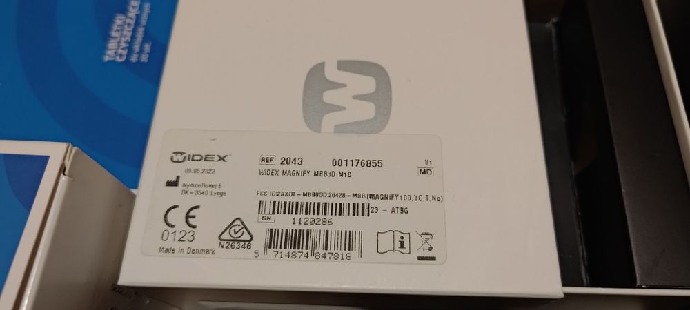 Aparat słuchowy Widex Prawy/Lewy