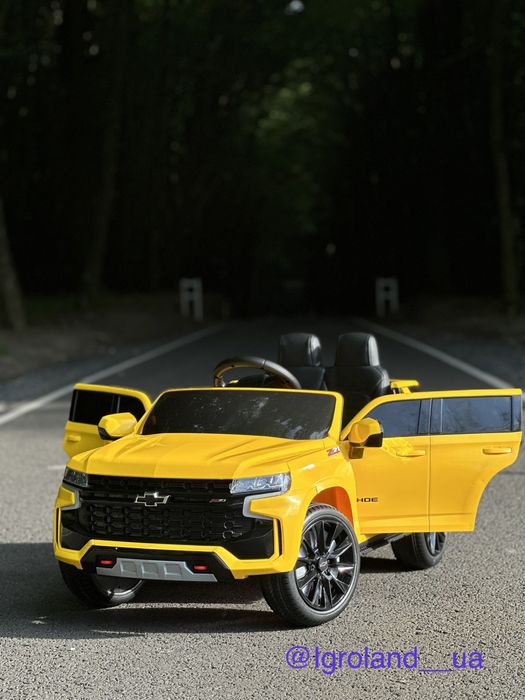 На акумуляторі Дитячий електромобіль Chevrolet Детский електромобиль