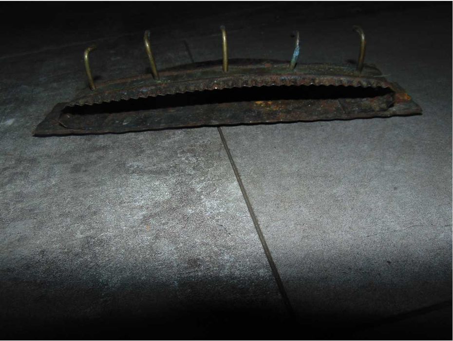 Stary wieszak dł.21,8 cm.