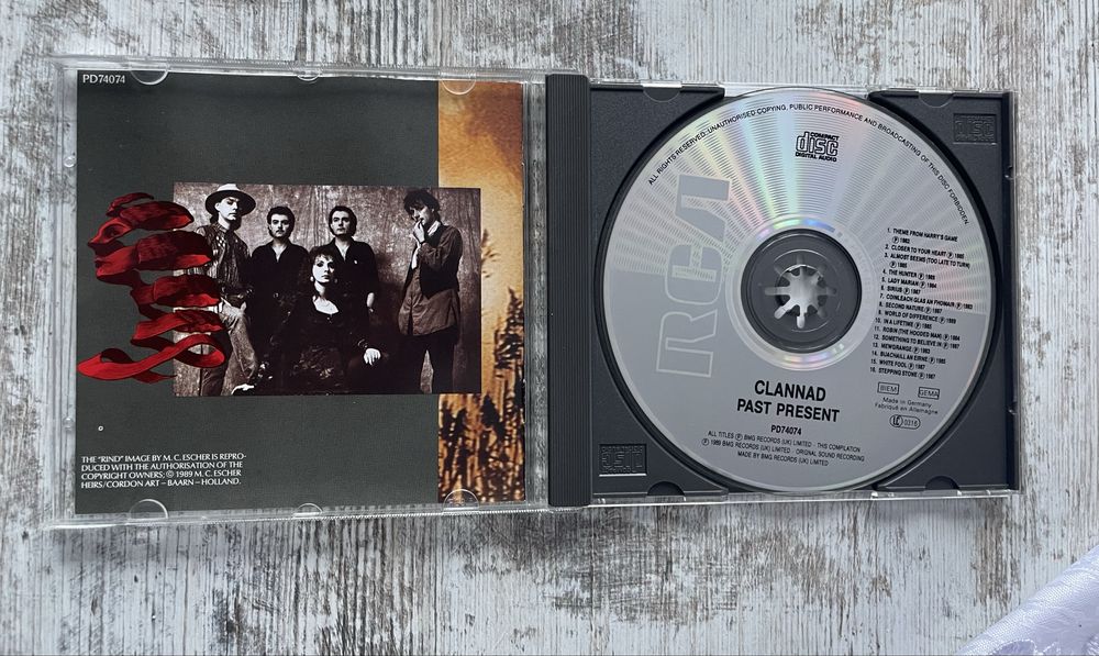 Clannad Pastpresent płyta CD