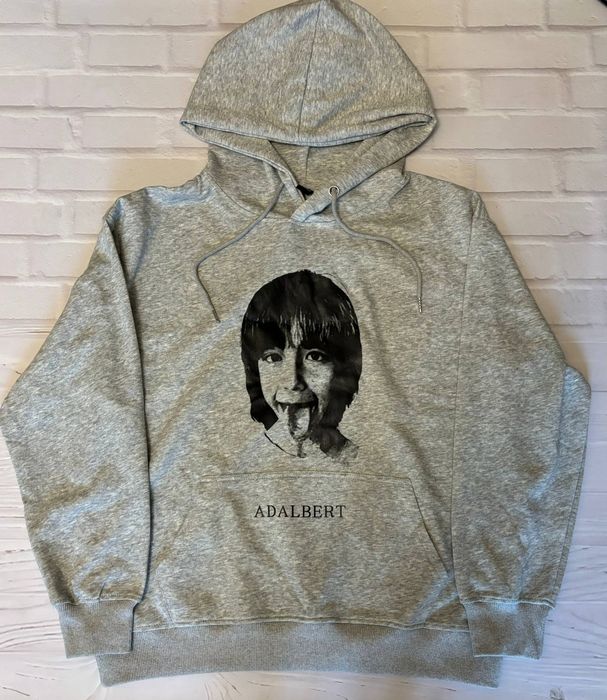 Серая кофта adalbert y2k