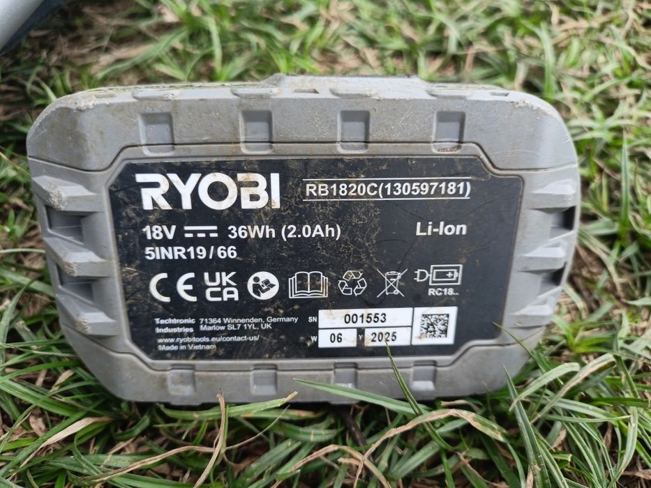 Kosiarka na bateria ryobi 18V