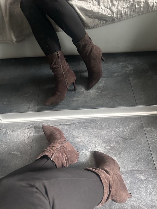 Brązowe botki Vices 40