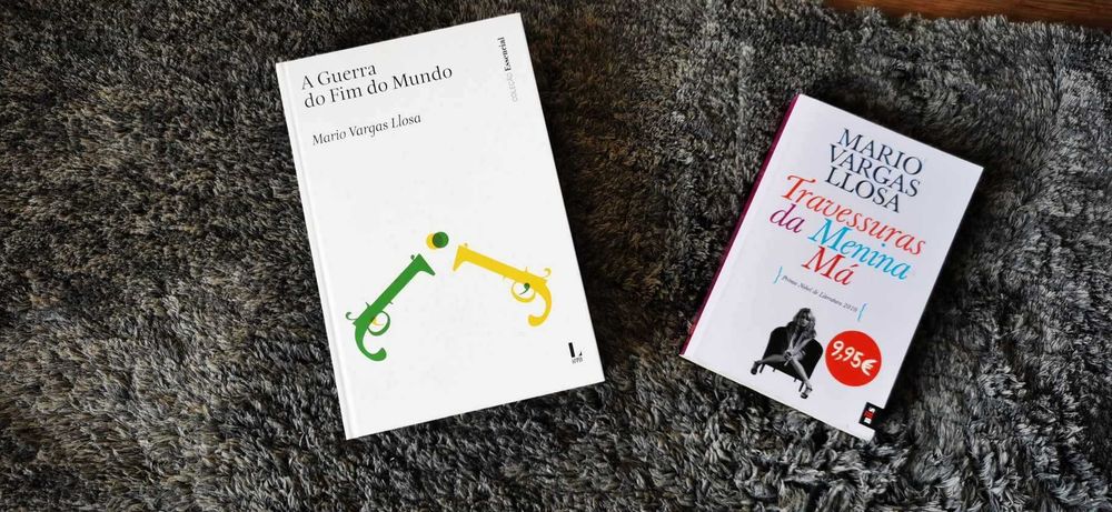 2 livros do Nobel Mario Vargas Llosa