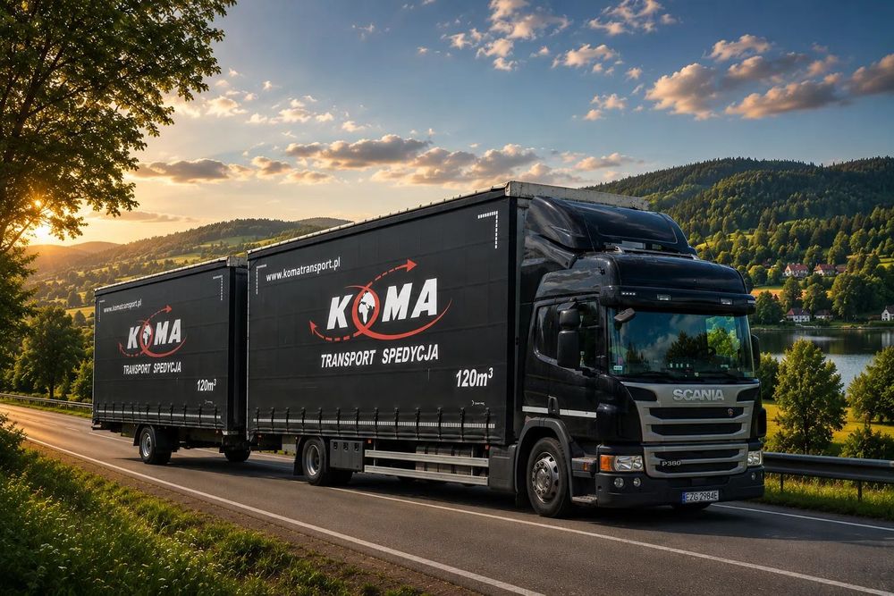 Scania  Scania 2016 + przyczepa Gniotpol 2016 (cały zestaw)