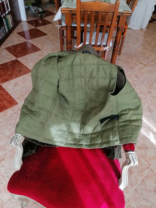 Casaco de malha com colete destacável massimo dutti M