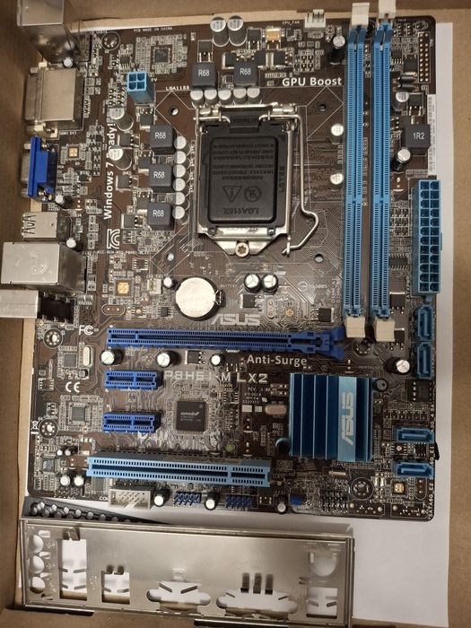 Материнська плата + процесор