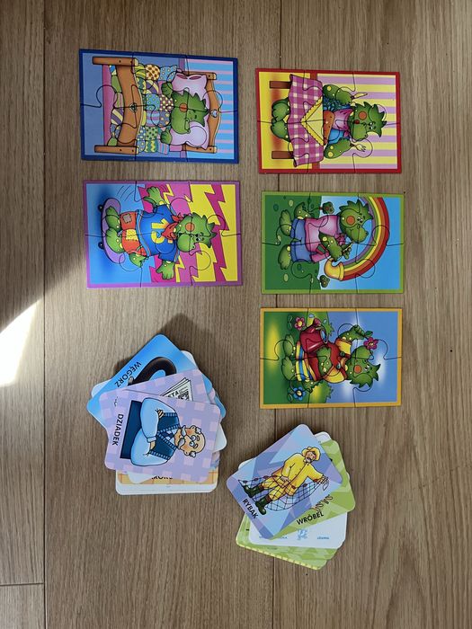 Zagadki smoka obiboka i puzzle