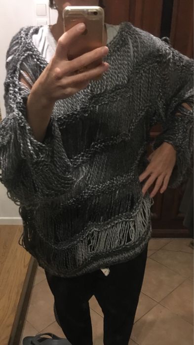 Sweter designerski handmade Dudzinska