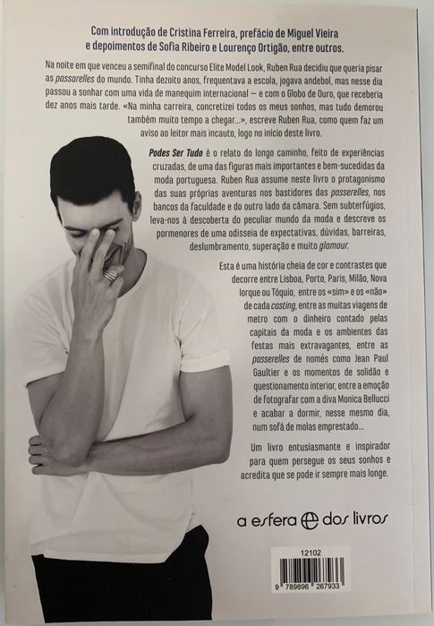 Livro “Podes ser tudo” - Ruben Rua