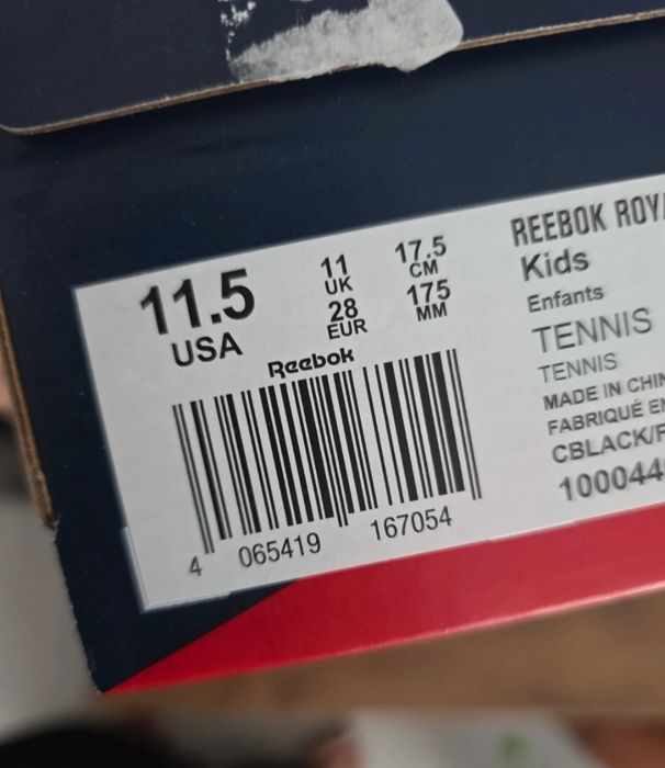 sapatilhas reebok