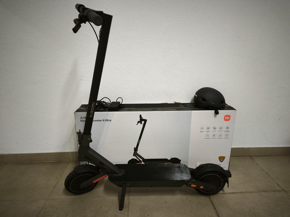 Trotinete Elétrica Xiaomi 4 Ultra + Capacete