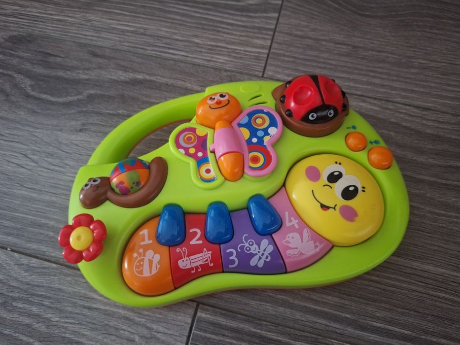 Kolorowe pianinko organki edukacyjne