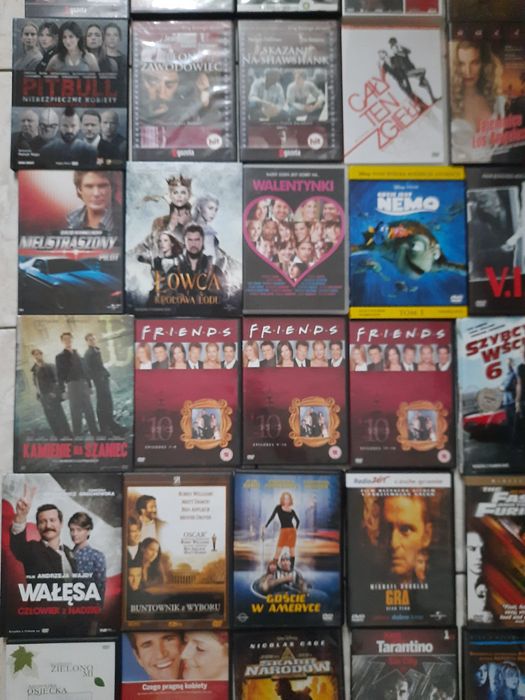 Filmy bajki dvd 105 sztuk seriale