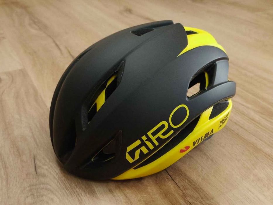 Capacete Giro Eclipse Spherical MIPS Team Visma "Novo"