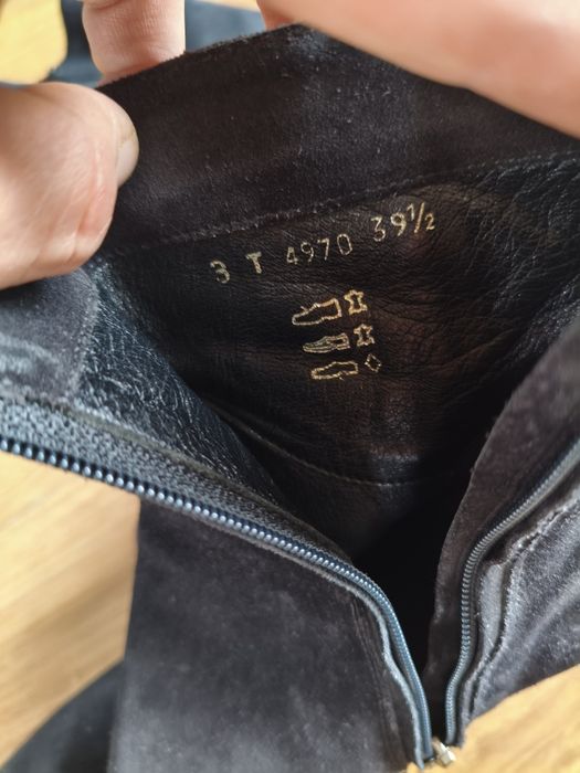 Botki czarne Prada rozm 39 1/2