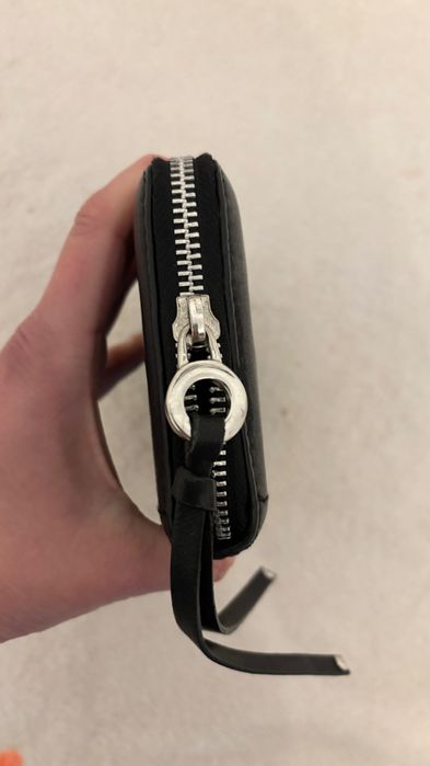 Portfel Jimmy Choo  skórzany czarno