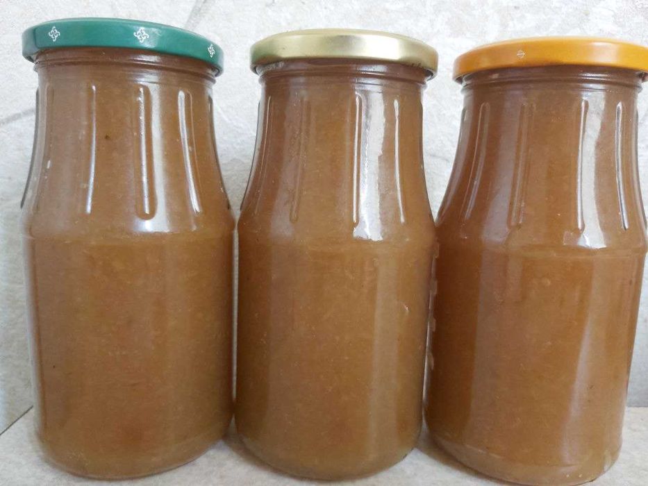 Джем из яблок 2025г, варенья: алычевое, абрикосовое, из вишни