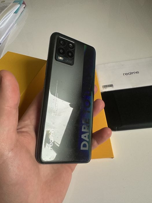 Telefon realme 8 android rmx3085  black 128 gb