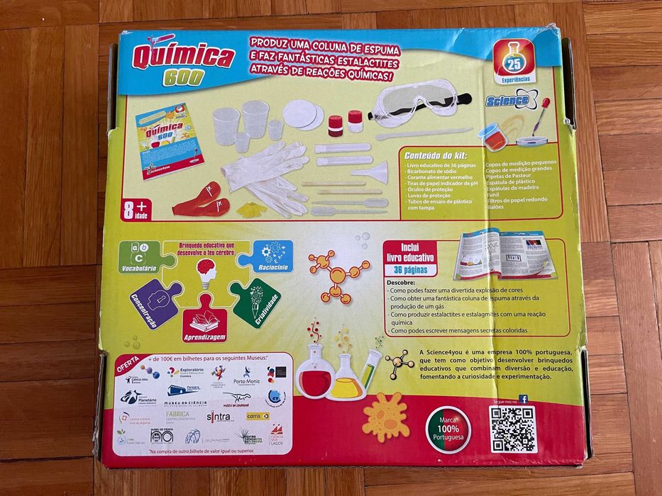 Kit de Química da Science4you - Preço negociável