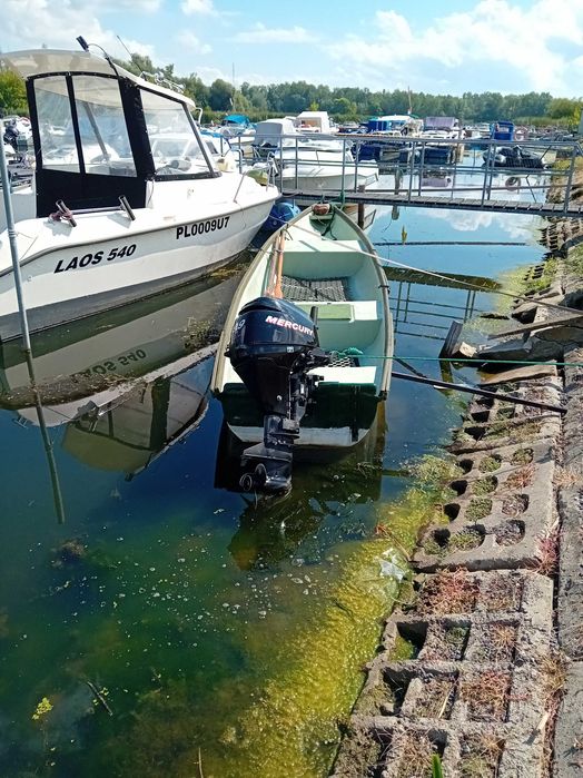 łódka pychówka Riverboat z Nieszawy silnik Mercury 9.9 KM Płock Sochaczew