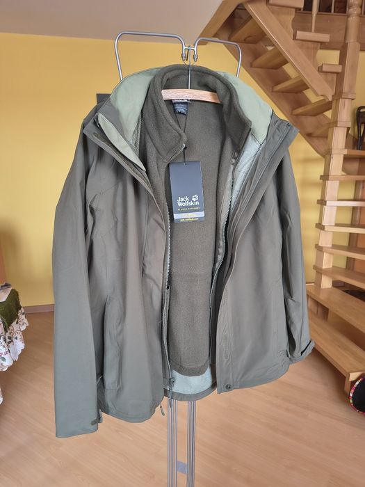 Kurtka damska z polarem odpinanym Jack Wolfskin